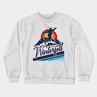 Fictional Ski Resorts Crewneck Sweatshirt